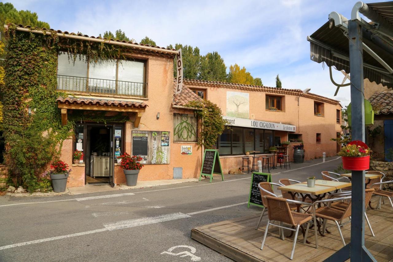 Lou Cigaloun Hotel Saint-Antonin-du-Var Kültér fotó