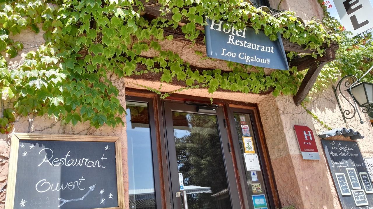 Lou Cigaloun Hotel Saint-Antonin-du-Var Kültér fotó